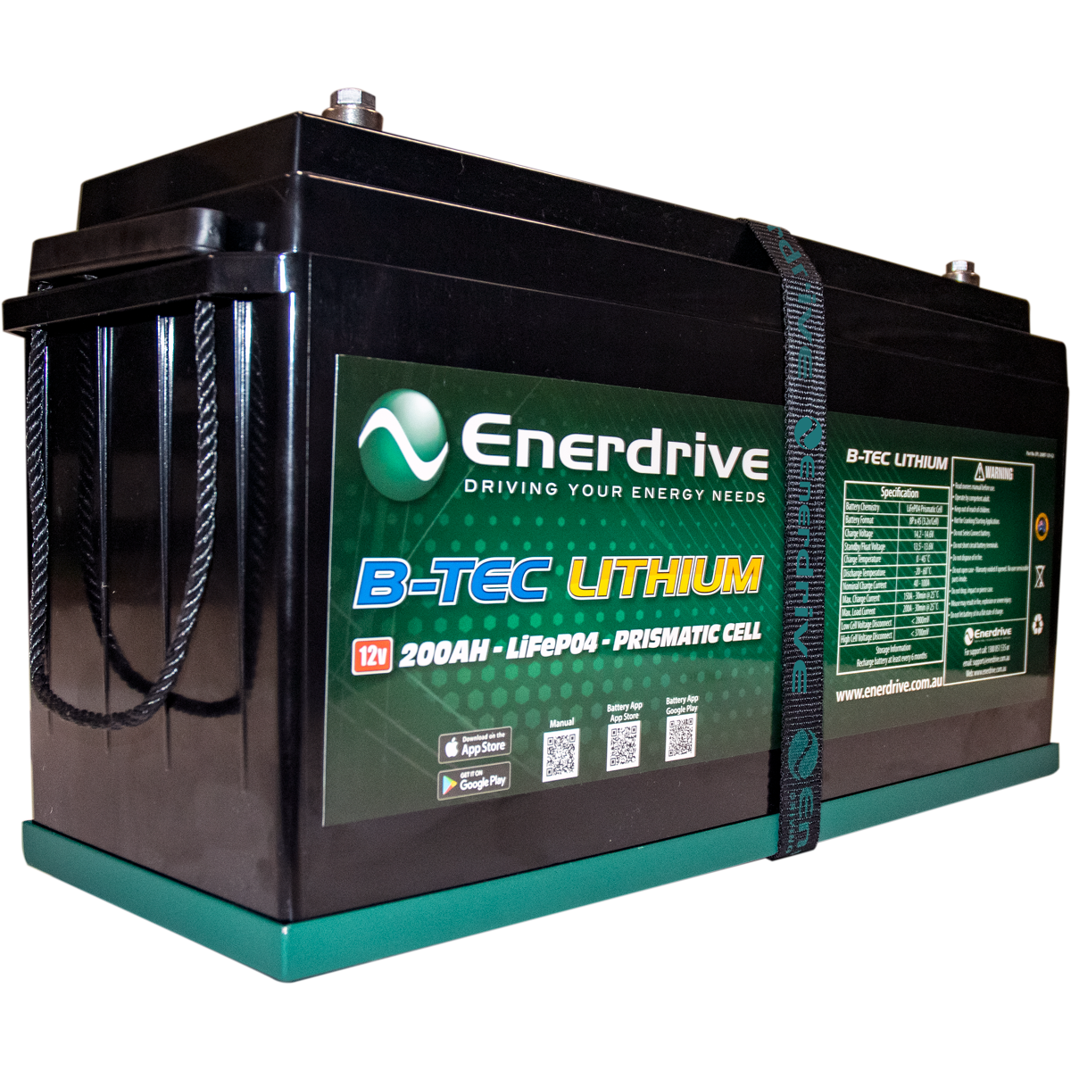 ENERDRIVE ADVENTURER SYSTEM 40AC 40DC INC SIMARINE & 200ah LITHIUM BATTERY K-ADVENTURER-03