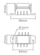 IONNIC FH01 30A Lateral Blade Fuse Holder
