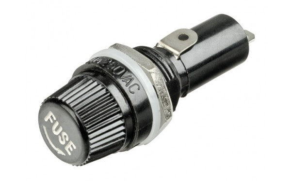 IONNIC FH207 15A Panel Mount (3AG) Glass Fuse Holder