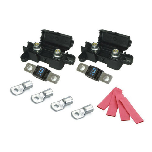 Midi Fuse & Fuse Holder Kit 100 Amp for Dual Battery Isolator Redarc SBI12