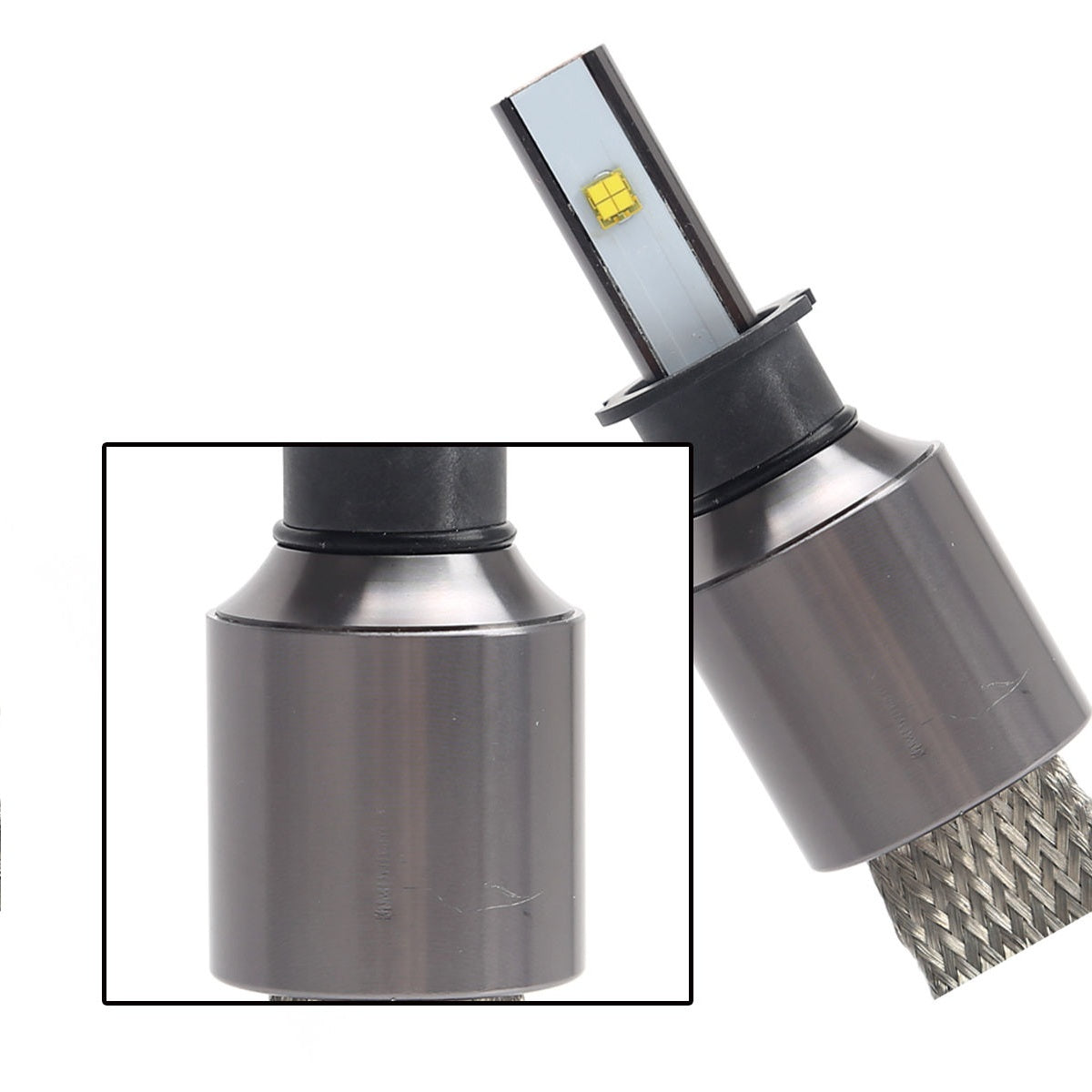 H3 LED Headlight Bulbs Using Genuine PHILIPS LED Chip Headlamp Fog Lights