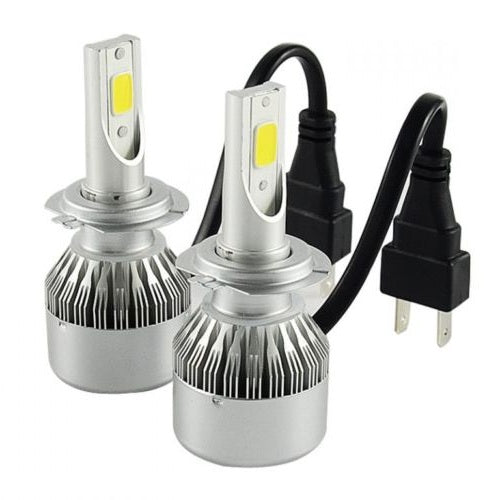 H7 LED Car Headlight Bulbs Globes BRIGHT! 72W/7600LM! 6000K Cold White 499