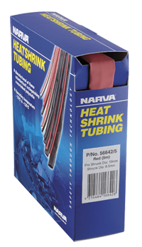56630/20 Narva Red Heatshrink Tubing Dispensers - 2.4mm