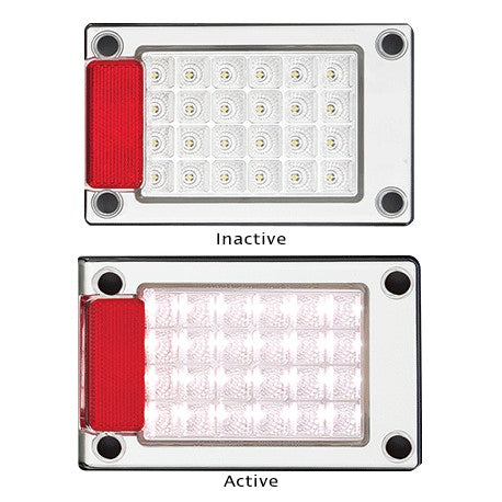 LED Autolamps J3WM 12-24 Volt Reverse Single Function Lamp