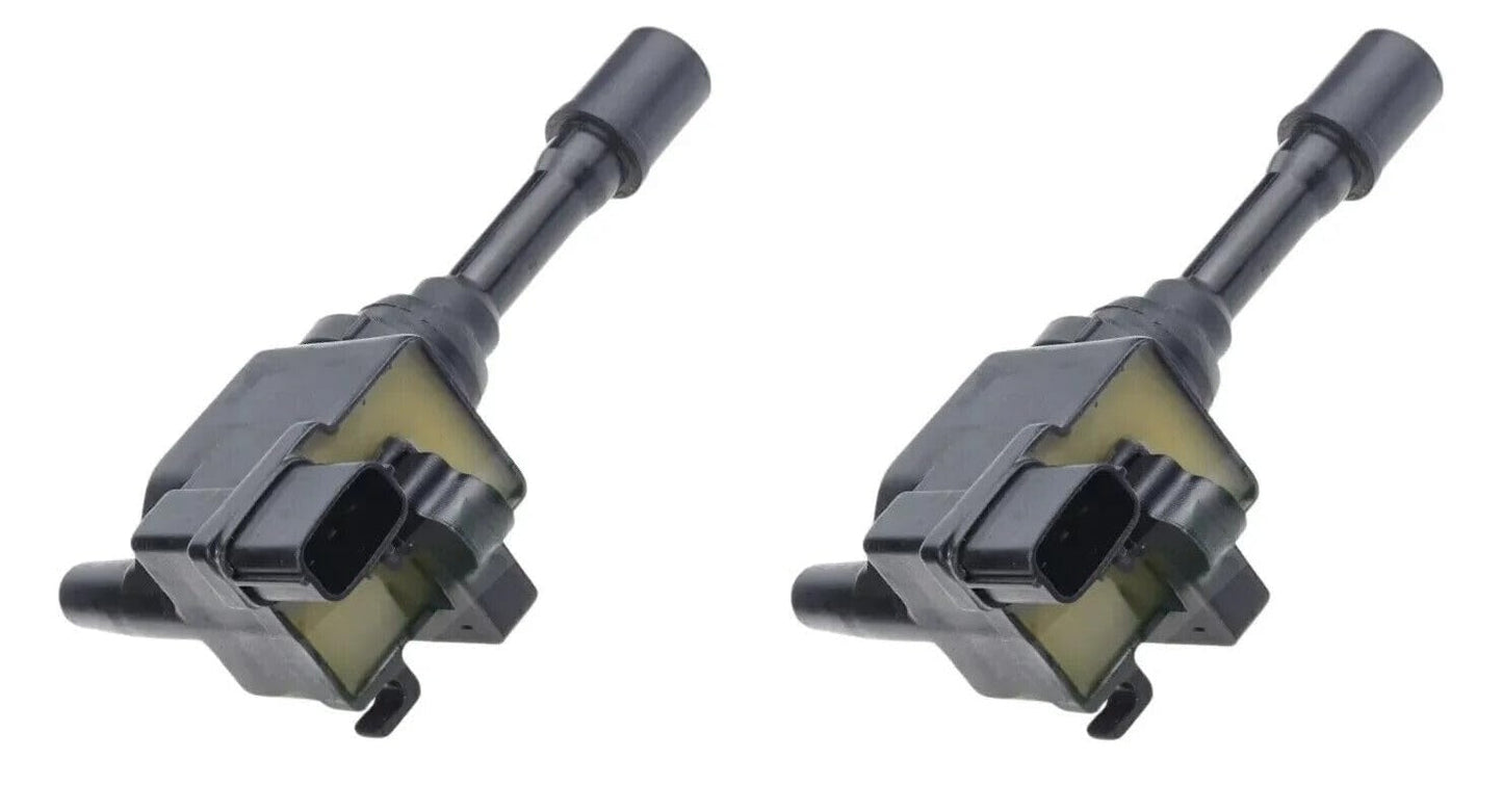 2 x Ignition Coils for Mitsubishi Lancer GSR 1.8 1995 - 2003 CM5A