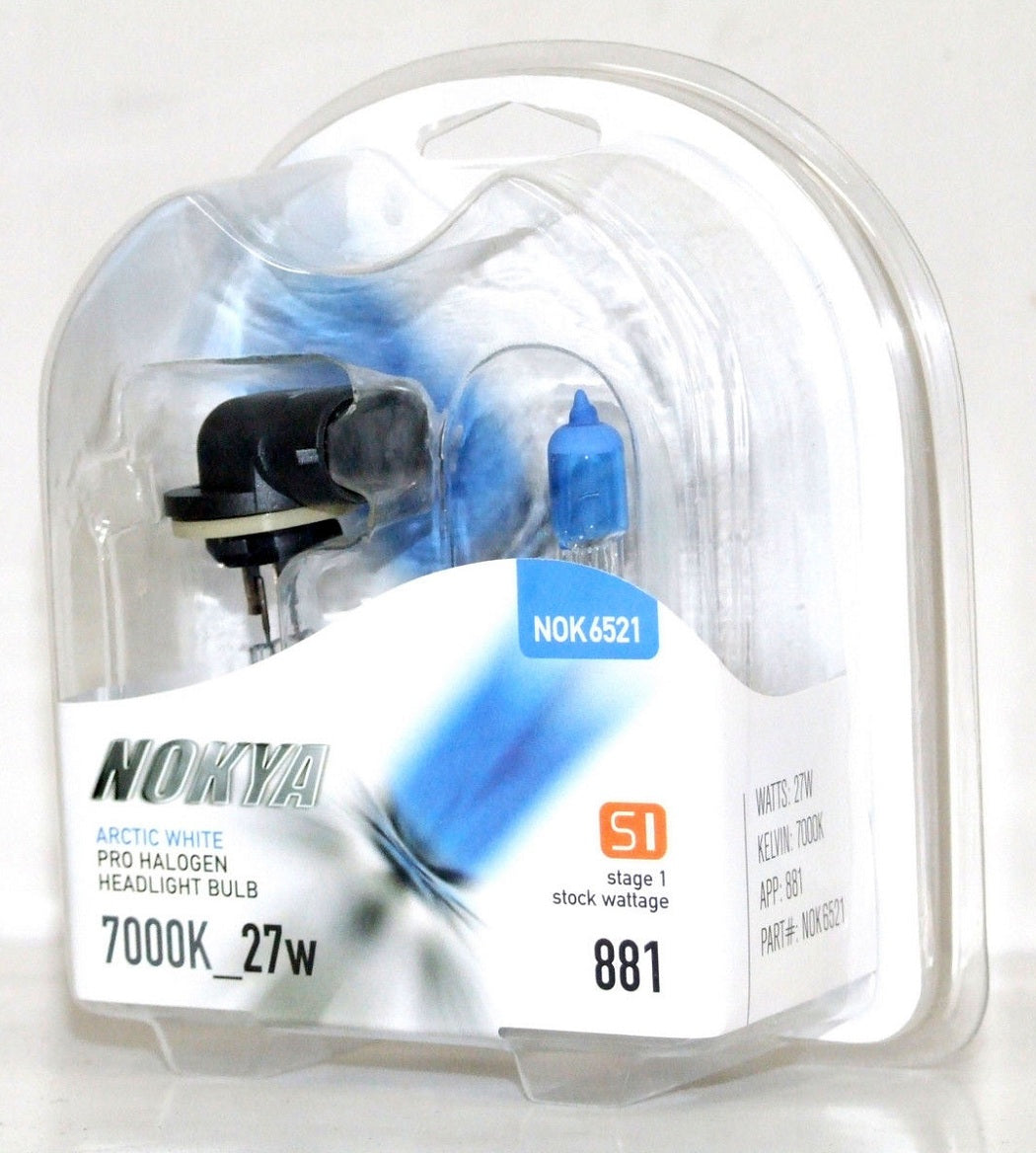 NOK6521 NOKYA USA 881 27W Arctic White Stage 1 Halogen Light Bulb Globe