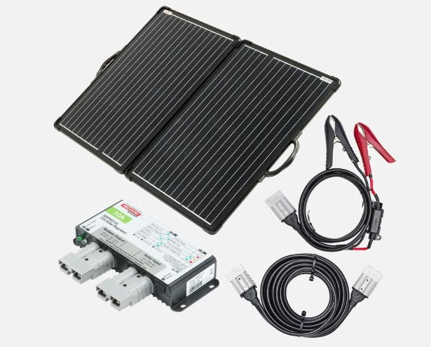 REDARC 120W MONOCRYSTALLINE PORTABLE FOLDING SOLAR PANEL KIT SPFP1120-K