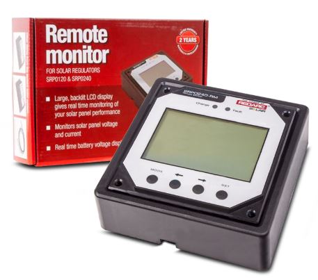 REDARC SOLAR REGULATOR REMOTE MONITOR SRP0240-RM
