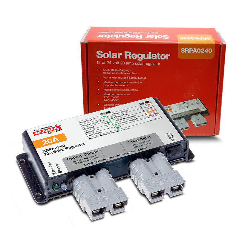 REDARC 20 AMP SOLAR REGULATOR SRPA0240