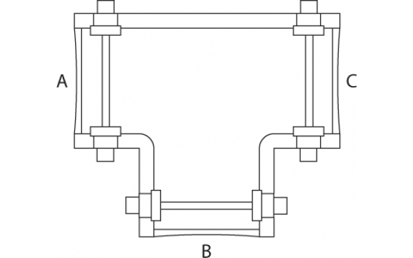 IONNIC 9806092/10 Mounting Slot 'T' Piece