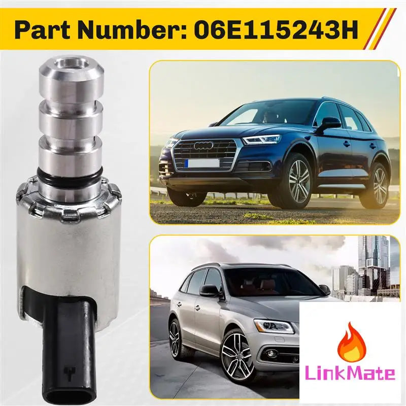 06E115243H Engine Variable Timing Camshaft Control Solenoid VVT Valve For VW Beetle Golf  A3 A5 A6 A8 Q5 S4 S5 S6 S7