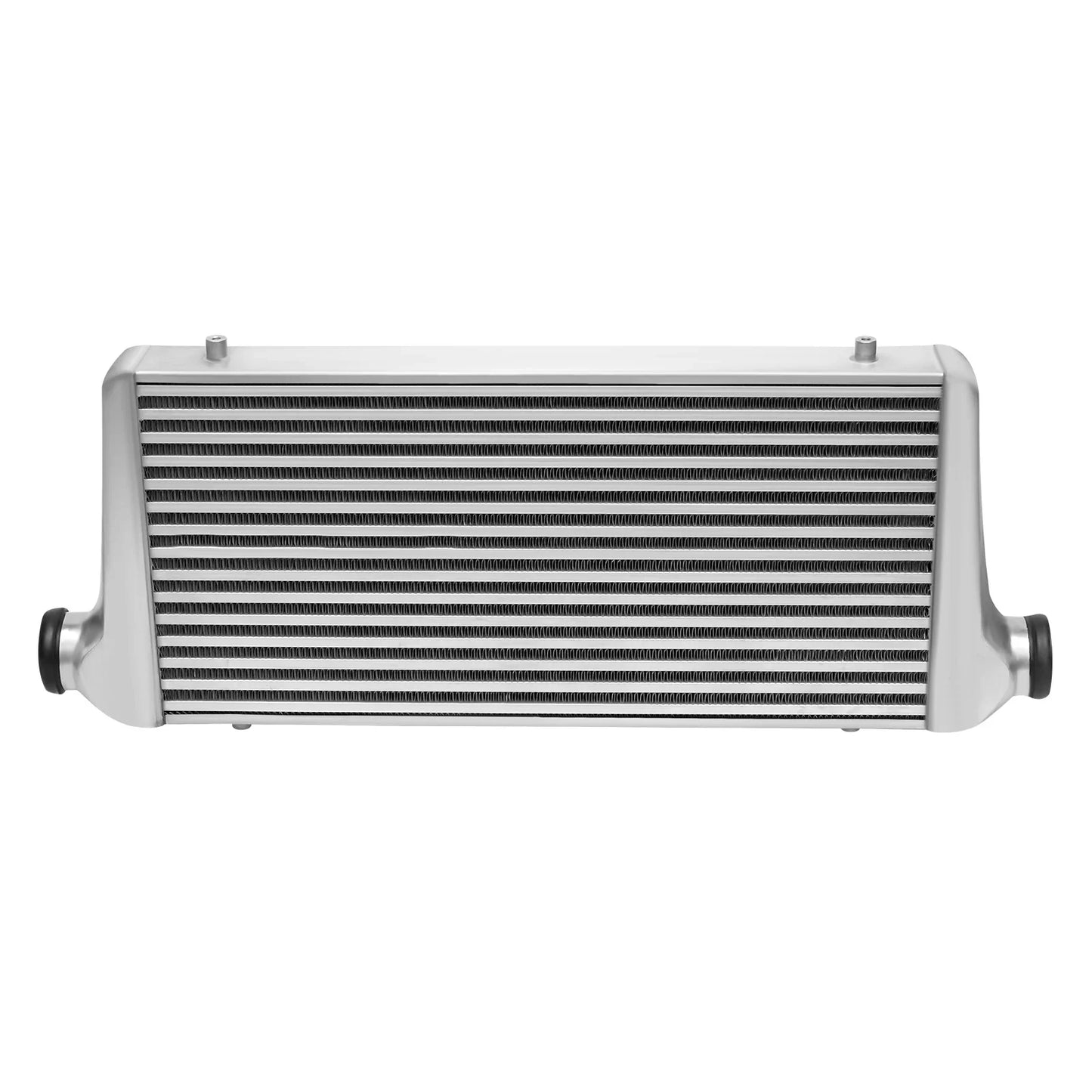 31X12X3 2.5inch I/O Universal Turbo Intercooler For Toyota Acura,BWM,Audi,Honda,Mazda Aluminum Silver Turbo Superchargers