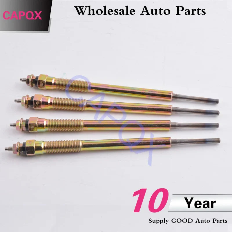 4pcs/lot Heater Glow Plugs Set For Hilux Vigo 1KD 2KD Hiace Innova Fortuner Dyna For Toyota Land Cruiser Prado 2002-2008
