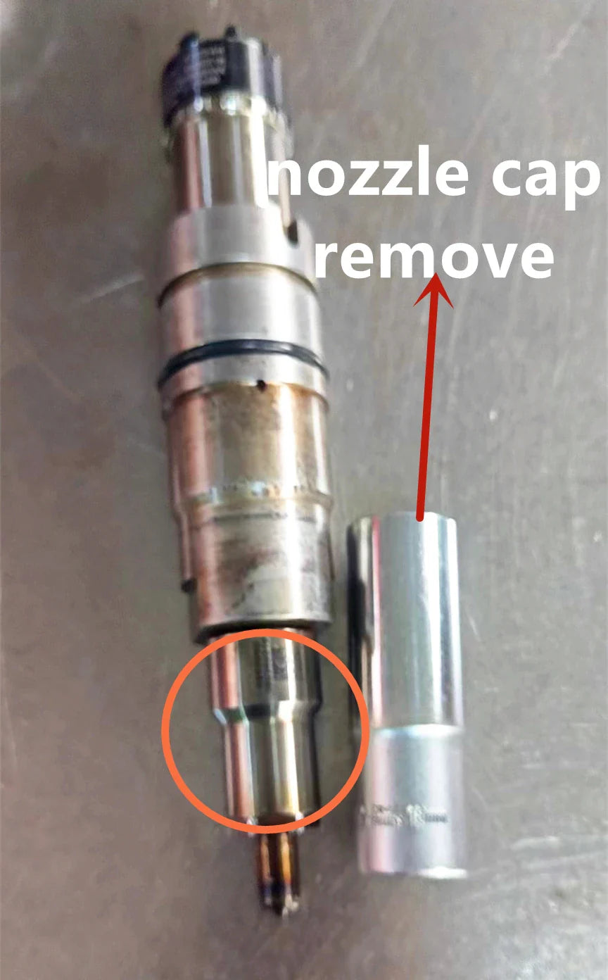 Common Rail Diesel Fuel Injector Repair Tools Solenoid Valve Removal Nozzle Cap Remove AHE Stroke Tool for Cummins ISX XPI