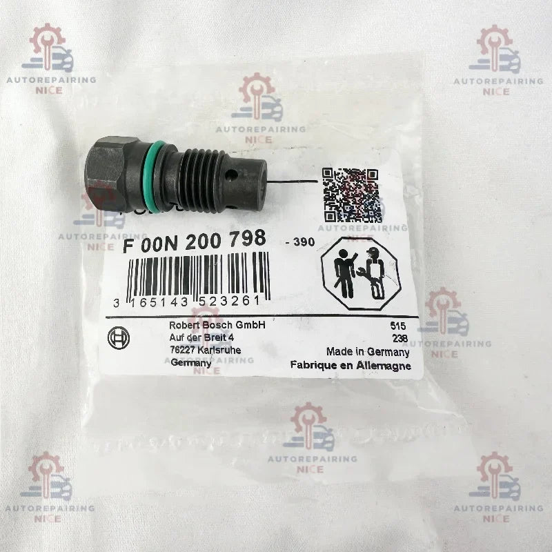 Fuel Pump Overflow Valve Pump F00N200798 CP1/CP3 Oil Pump Relief Valve Return Valve