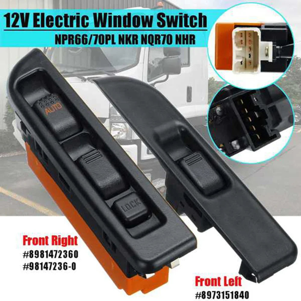 RHD Car Power Window Switch 8-97315184-0 8973151840 8-97315185 for ISUZU NHR NKR(RHD)