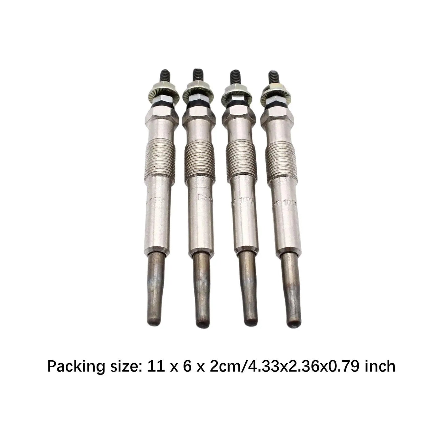 4 Pieces Glow Plugs 1079401 Accessories for Ford Transit Connect Focus