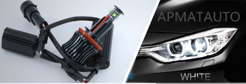 BMW Angel Eyes H8 WHITE CREE LED Marker Halo Light E82 E90 E92 E60 E61 E63 E89 X