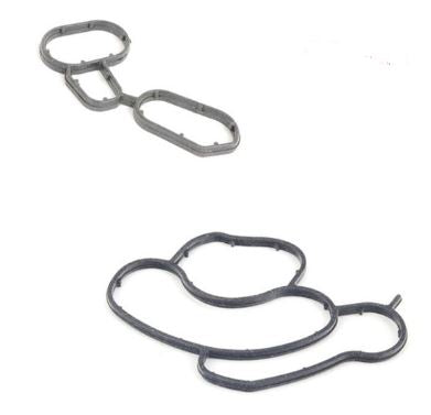 BMW Oil Filter Housing Gasket set 11427508970 11427508971 E46 E90 E87 318i 320i