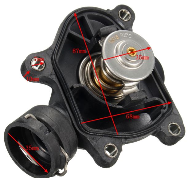 88°C Coolant Thermostat for BMW E46 E83 E90 E60 E53 11517787052