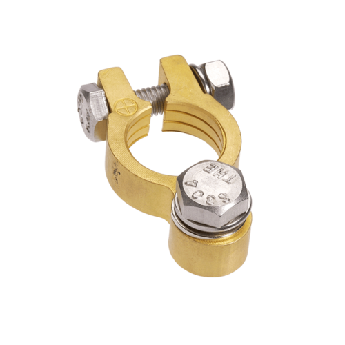 Projecta BT642-P1 Premium Battery Terminal Positive – Forged Brass Bolt