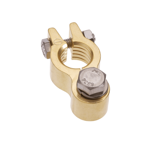 Projecta BT642H-N10 Premium Brass Terminal Negative – Forged Brass Heavy-Duty Bo