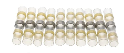 10 x Yellow AWG12-10 Heat Shrink Solder Splice Butt Terminal Connector Heatshrin