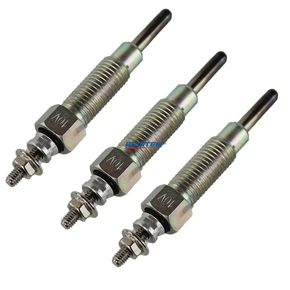 8-97106549-4 Engine Glow Plugs For Isuzu 3LB1 3LD1 4LB1 4LE1 Excavator Generator For Hitachi EX29 30 32 35 36 Minidigger Daewoo