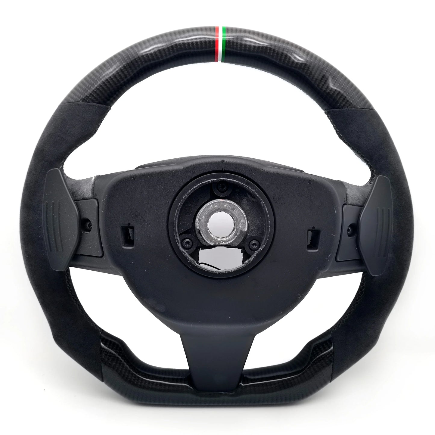 Alcantara Customized Racing Carbon Fiber Steering Wheel For Jaguar XF XK 2008 2009 2010 2011 2012 2013 2014 2015