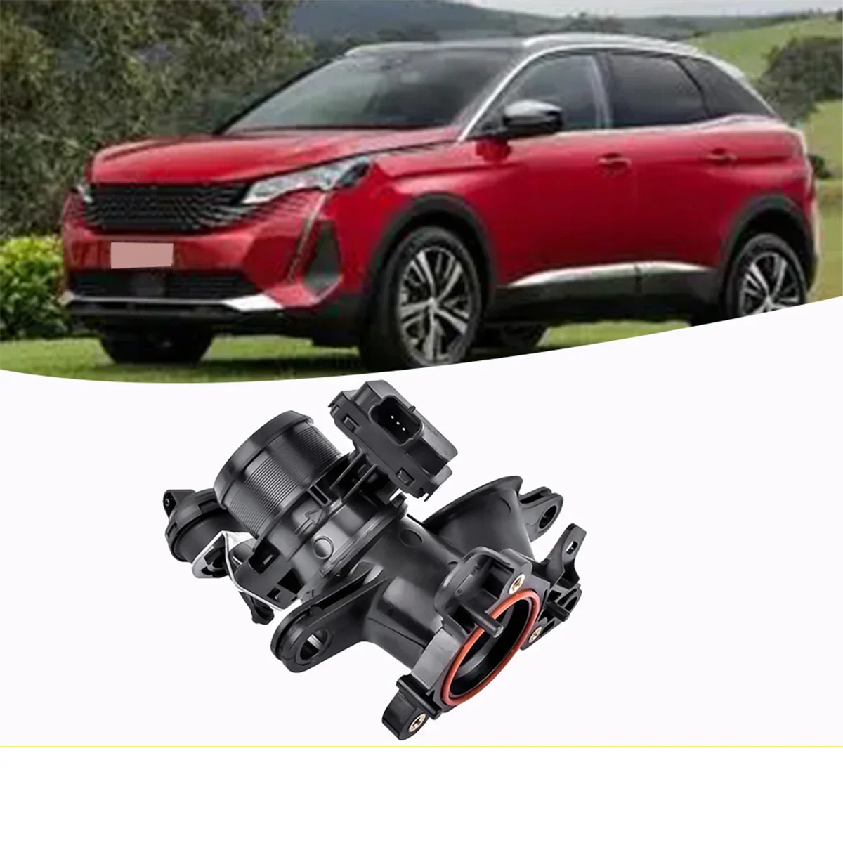 Electronic Throttle Body 9655233680 WG1032391 for Peugeot 308 407 508 3008 5008 Citroen C4 Picasso 2.0 HDi Element Valve