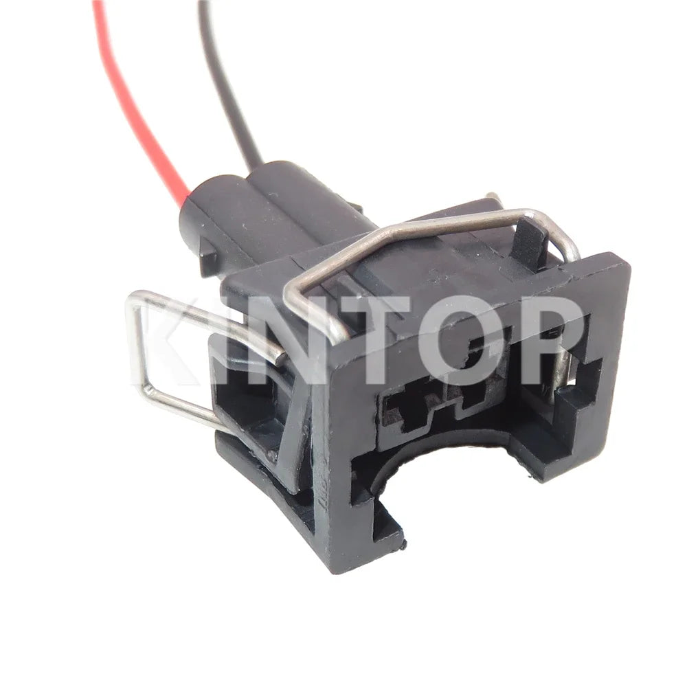 1 Set 2 Pin 037 906 240 829441-1 037906240 106462-1 EV1 Fuel Injector Nozzle Sealed Connector AC Assembly Plastic Housing Plug