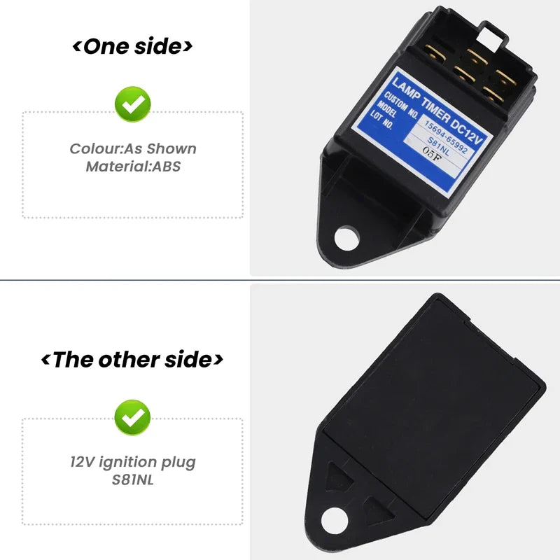 15694-65992 1PCS 12V Glow Plug S81NL Lamp Timer Relay For Kubota  15694-65990
