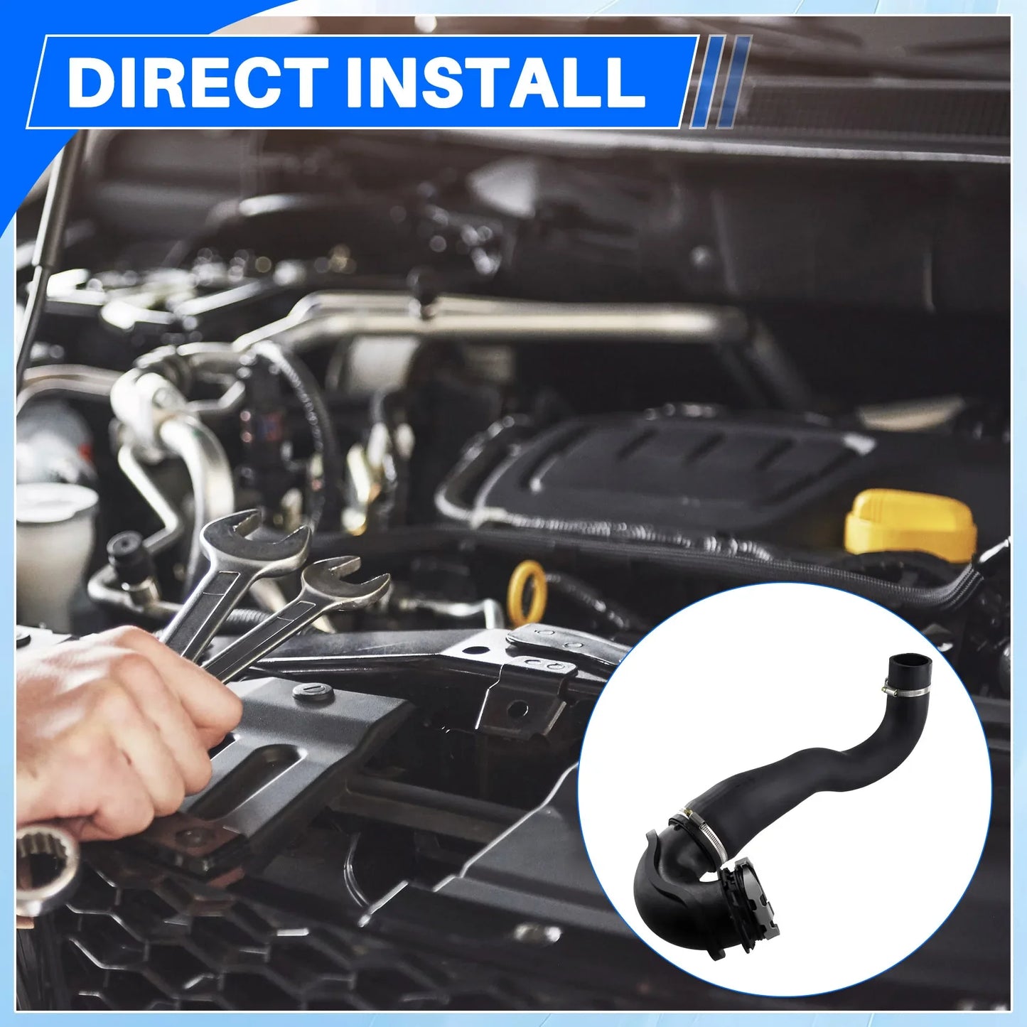 Inlet Intercooler Water Pipe/Turbocharger Cooling Pipe 23163575 for Buick Regal Malibu 1.6T 09-15