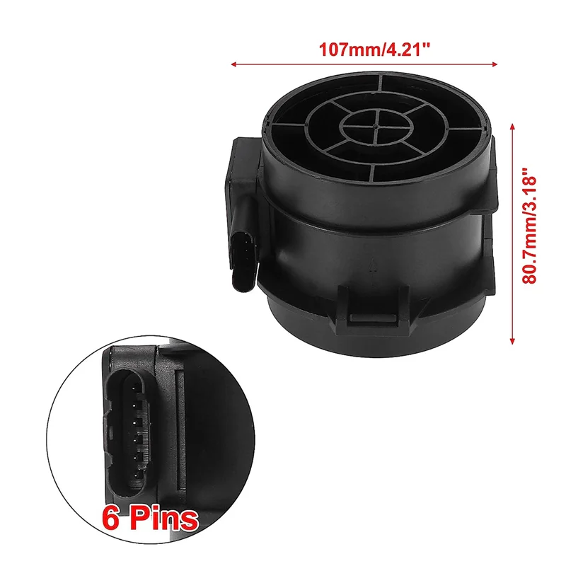 5WK9642 Air Flow Meter Flow Sensor Automotive for BMW 330I 730 I X3 3.0 5WK9