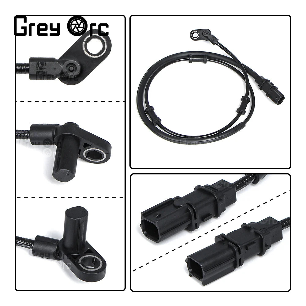 For Kawasaki Ninja400 Z400 Z 400 2019 2020 2021 Rear Brake System ABS Sensor Cable Wheel Speed Sensor Set Motorcycle Accessories