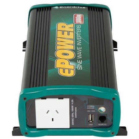 Enerdrive ePOWER 1000W Inverter EN1110S & DC2DC Charger Combo