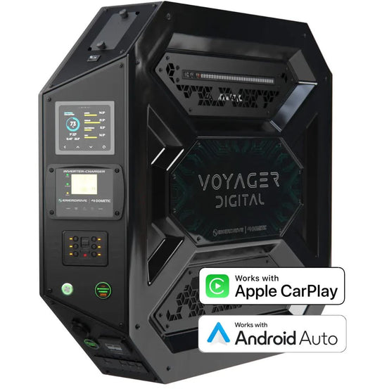 Enerdrive Voyager Digital Power System w/ Garmin PowerSwitch & 3000W Inverter – Canopy Kit