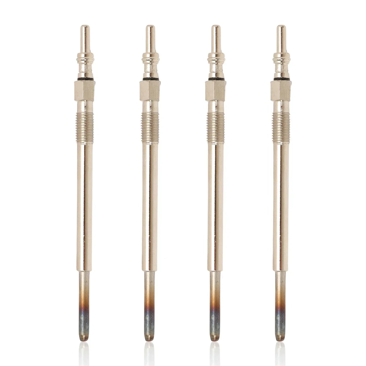 4 PCS Glow Plug 1.4hdi 1.6 Jtd TDCi FOR C-Max Fusion Fiesta Focus Cooper D 107 206 207 307 308 407 0100276012 GN056 0250204002