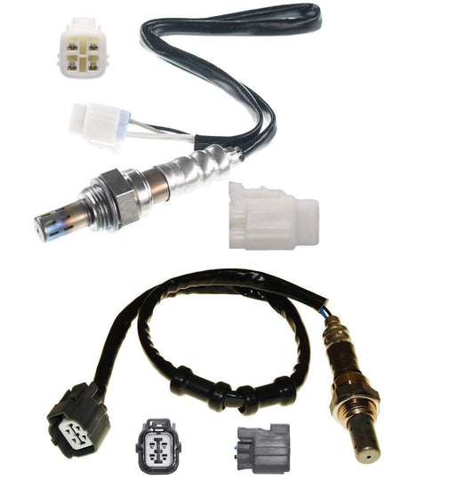 2x O2 Sensors for Subaru Forester EJ25, 2002-2005, Pre & Post Cat Set