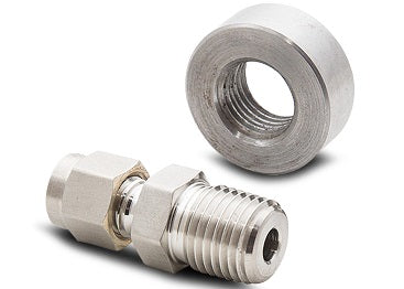 REDARC ¼ INCH NPT THREAD EGT PROBE COMPRESSION FITTING WITH WELD IN BUNG