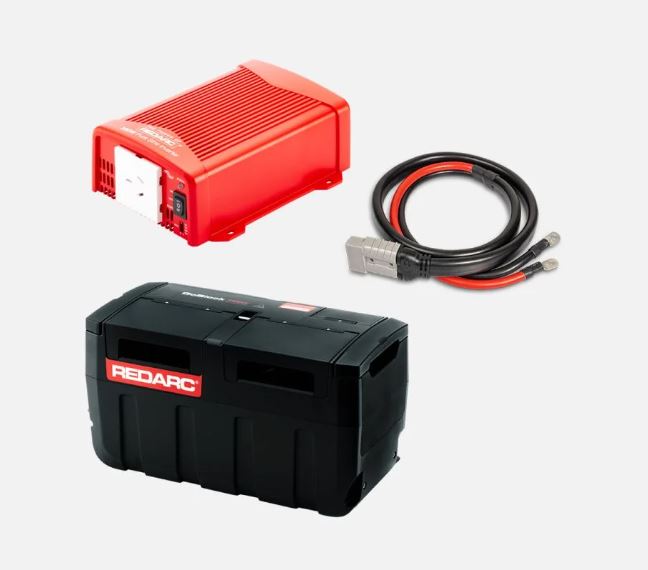 REDARC GoBlock Inverter Kit – Portable Dual Battery System + 350W Inverter