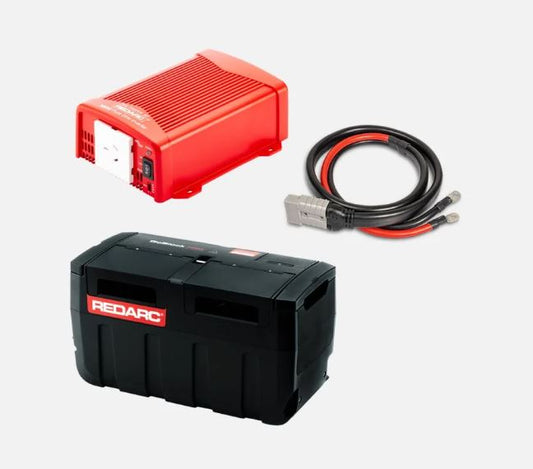REDARC GoBlock Inverter Kit – Portable Dual Battery System + 350W Inverter