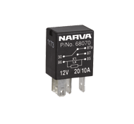 68070BL Narva 12 Volt Micro Change Over Relay 5 Pin