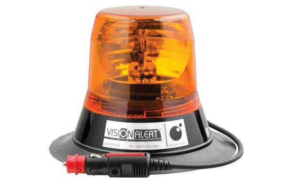 IONNIC 400001 12V 400 Amber Magnetic 70 Midi Vision Halogen Beacon