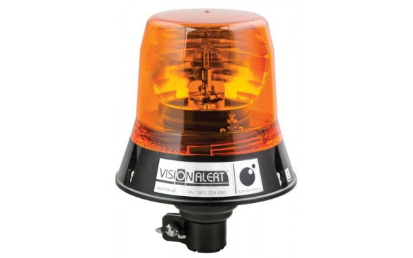 IONNIC 402001 12V 402 Amber Pole Mount Midi Vision Halogen Beacon