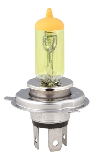 NOKYA USA H4 2500K Yellow Halogen Headlight Bulb for Holden Honda Civic Jazz
