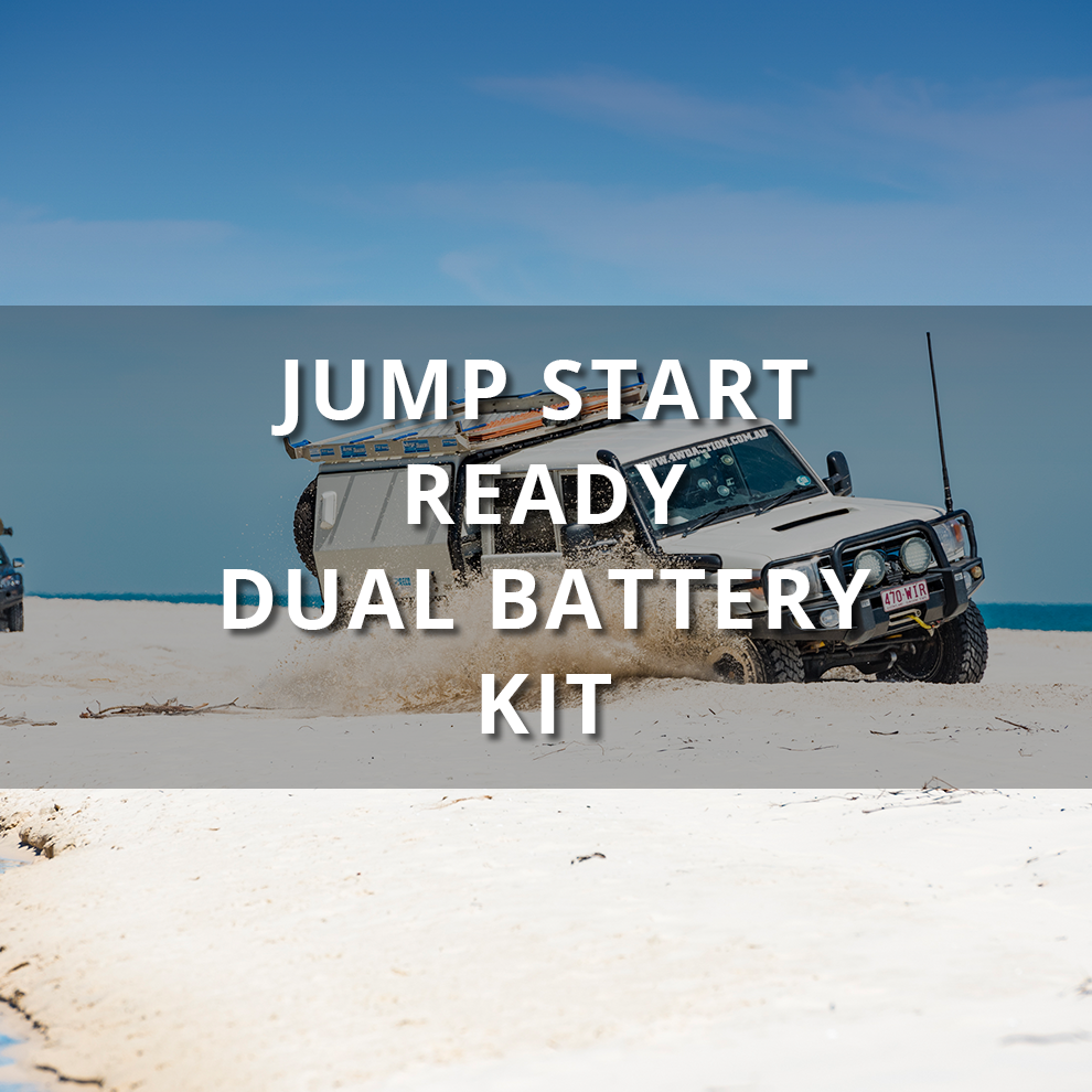 REDARC’S JUMP START READY DUAL BATTERY KIT jumpstartbatkit