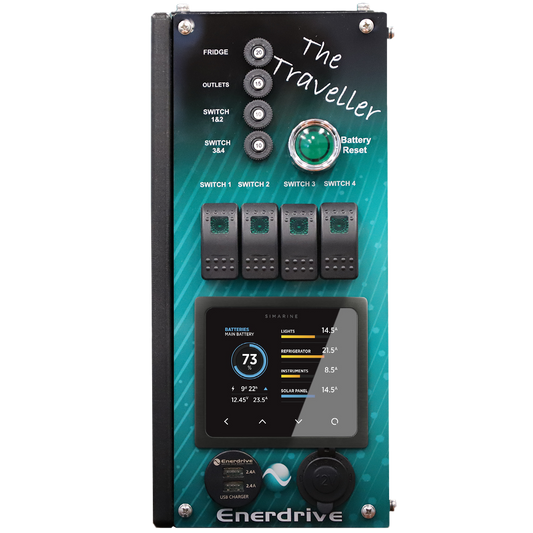 Enerdrive 4WD Canopy Traveller System with Simarine Battery Monitor - K-Traveller-02