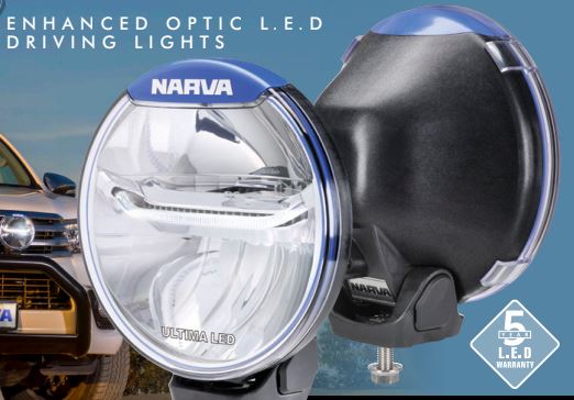 Narva Ultima 175 LED Driving Lights - Broad Beam 71638 - 5000K