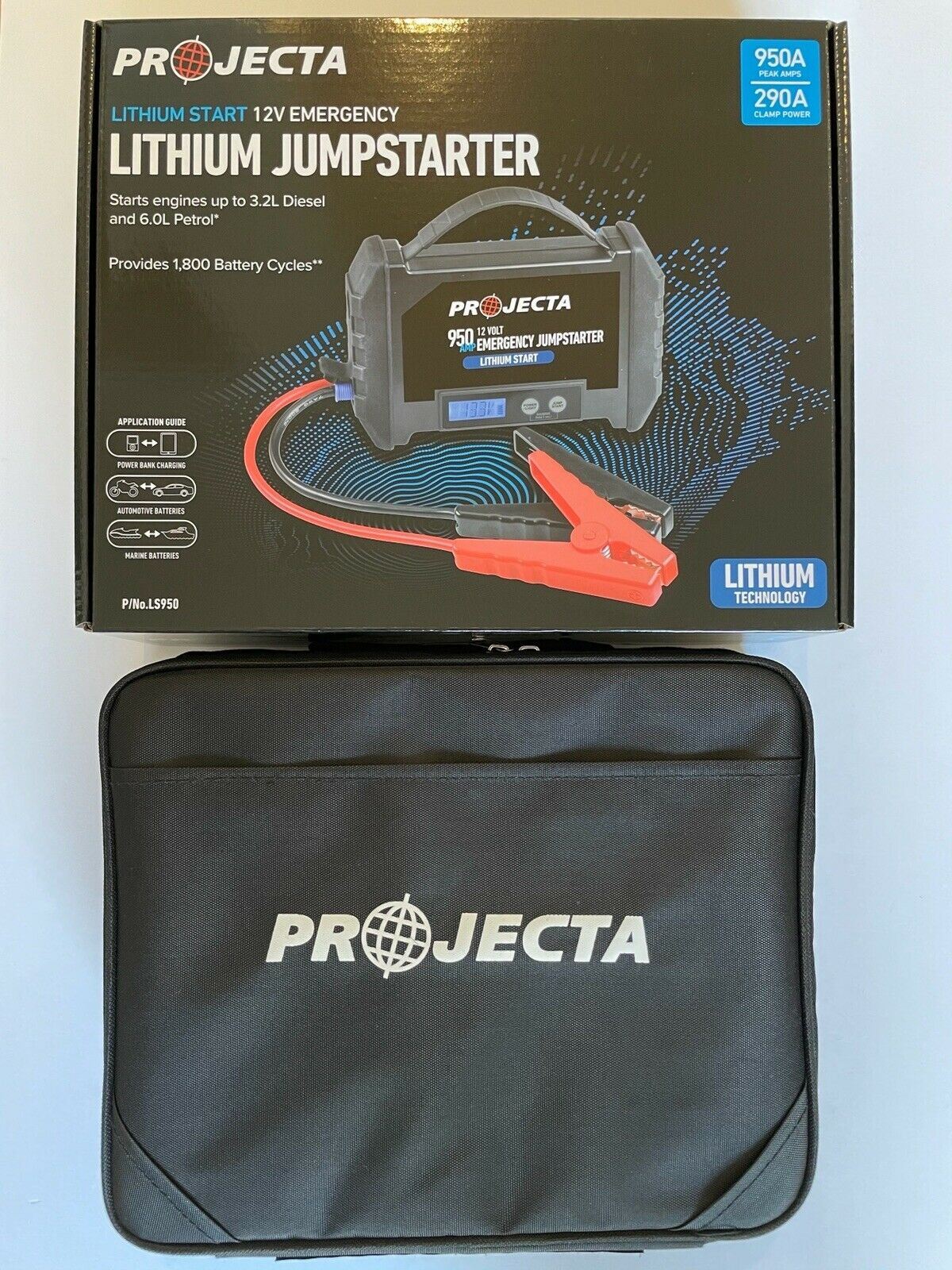 PROJECTA 12V 950A lithium jumpstarter LS950